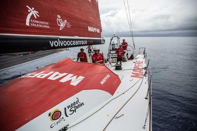 "MAPFRE" mantiene la segunda posición en la pelea de los Doldrums